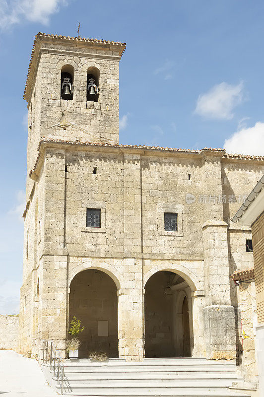 Hornillos del Camino church, Burgos, Santiago de compostela路